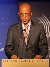 Haiti - Economy : Martelly talks of investments at the Clinton Global Initiative