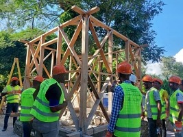 Haiti - Les Cayes : Training in Improved Local Construction Technique