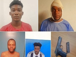 iciHaïti - Saint-Marc : Arrestation de trois membres du gang «Grand Grif» et un du gang de «Vitelom»