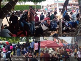 Haiti - Mexico : Nearly 18,000 Haitians stranded in Tapachula