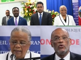 Haiti - FLASH : Installation of the HCT speech by Mirlande Manigat and PM Henry (Video)