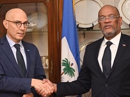 Haiti - Politic : Important meeting between the PM and the High Commissioner Volker Türk