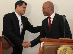 Haïti - Reconstruction : Pour Rafael Correa «l’espoir s’appelle Haïti»