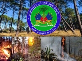 Haiti - Environment : The Ministry affirms that «it is fighting hard» against the fires that ravage our forests