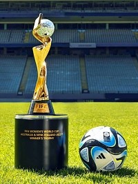 iciHaïti - Foot Féminin : L’original du trophée de la Coupe du Monde 2023 fera escale en Haïti (date officielle)