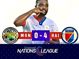 Haïti - FLASH : Nos Grenadiers écrasent Montserrat [0-4] et se qualifient pour la Gold Cup 2023 (Vidéo)