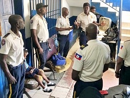 IciHaiti - Cap-Haitien : Inspection tour of the Police and sub-police stations