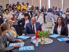 Haiti - Politic : The PM at the official launch of the alliance of platforms of women's organizations (Video)