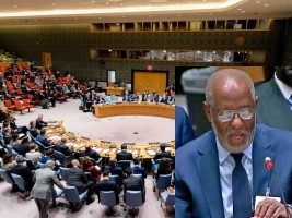 Haiti - UN / HAITI : Chancellor Jean Victor Généus calls for quick action before it is too late...