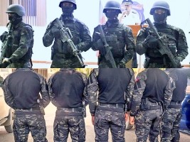 iciHaïti - PNH : Présentation du nouvel uniforme du SWAT (Vidéo)