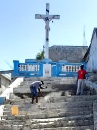 iciHaïti - Port-de-Paix : Restauration d’un des patrimoines religieux de la commune