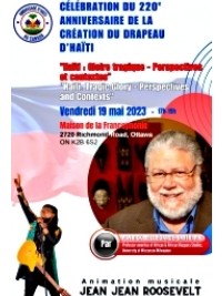 Haïti - Diaspora Canada : 220e du drapeau, Invitation de l’Ambassade d’Haïti (sur réservation)