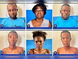 iciHaiti - Grand Boucan : Arrest of 6 individuals, members of the «5 Seconds» gang