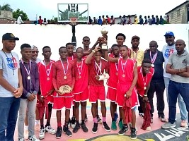 Haiti - Basketball : Maxime Antoine's team champion of the men's 5x5 basketball tournament