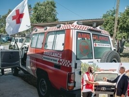 iciHaïti - Chine : Don d’une ambulance au Comité régional du Bas Artibonite