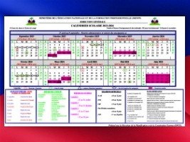 Haiti - FLASH : School calendar 2023-2024 (Official)