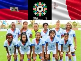 iciHaiti - World Cup W. 2023 : Haiti receives Malta