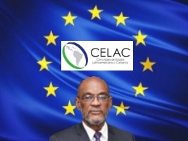 Haiti - Belgium : Prime Minister Henry in Brussels for the EU-CELAC summit