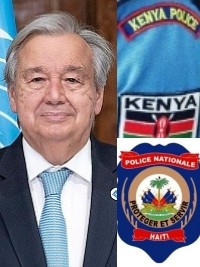 Haïti -  FLASH ONU : Antonio Guterres exhorte les États de la région à se joindre au Kenya