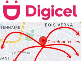 iciHaïti - Insécurité : 23,7% des abonnés de la Digicel ont quitté Carrefour Feuilles…