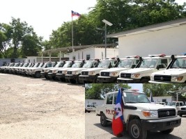 Haiti - USA / UN : Donation of 40 vehicles to the PNH and a modern prison in Petit-Goâve