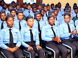Haiti - PNH : Graduation of 63 young people from the 3rd class of «SIRIUS» Explorers