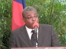 Haiti - Politic : Last Speech of Jean-Max Bellerive