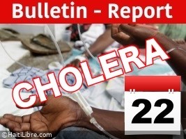 iciHaïti - Choléra : Bulletin quotidien #286