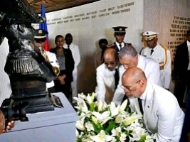 Haïti - 217e de l’assassinat de Dessalines : Le P.M. rend un court hommage au Père fondateur de la Nation