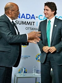 Haiti - Canada/CARICOM Summit : PM Henry spoke with Justin Trudeau