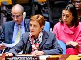 Haiti - UN : Intervention on Haiti by María Isabel Salvador at the Security Council