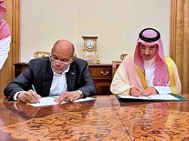 iciHaiti - Politic : Signing of a MoU with Saudi Arabia
