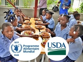 Haiti - USA : Donation of $33M to provide school meals