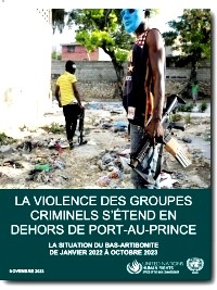 Haïti - FLASH : Près de 4,000 personnes tuées en 11 mois (rapport ONU)