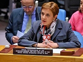 Haïti - ONU : Déclaration au Conseil de sécurité de Maria Isabel Salvador, Cheffe du BINUH