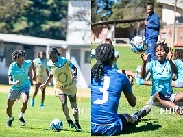 iciHaïti - Championnat féminin U-17 : Légère séance d’entrainement avant le match contre le Mexique