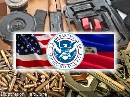 Haiti - Insecurity : The DHS is trying to stop the illegal flow of weapons and ammunition from the USA to Haiti
