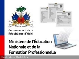 Haiti - Education : Presentation of online final transcript formats