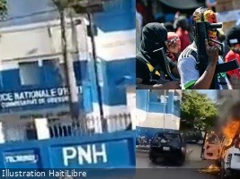 Haiti - Insecurity : Armed individuals storm the Gressier police station (video)