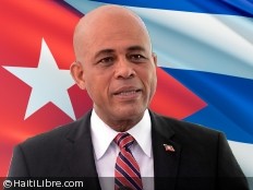 Haiti - Politic : Visit of Michel Martelly in Cuba