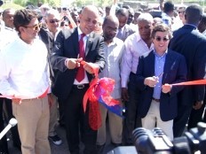 Haiti - Reconstruction : Inauguration of the Route Nationale #1