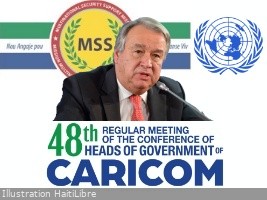Haiti - FLASH : António Guterre will propose to the UN a solution to financially secure the Mission in Haiti