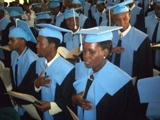 Haiti - Justice : Graduation of forty aspiring lawyers in Jacmel