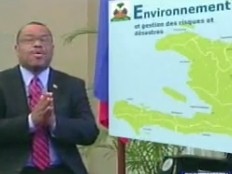 Haiti - Environment : The Prime Minister talks about environmental projects for 2012