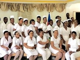 iciHaïti - Nord-Ouest : Remise de lettres de nomination aux infirmières et infirmiers