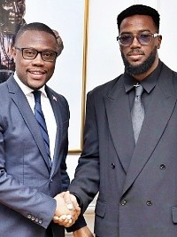 iciHaïti - Diaspora France : Visite de courtoisie de Duckens Nazon