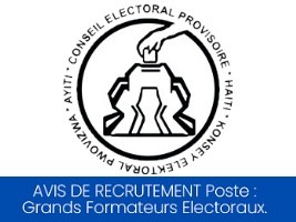 iciHaiti - CEP : Recruitment notice, applications open