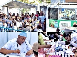 Haiti - Canapé-Vert : Exceptional popular and medical success of mobile clinics
