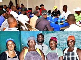 iciHaiti - Hinche : FAES strengthens the supply of the 10 community restaurants in the Centre Dept.