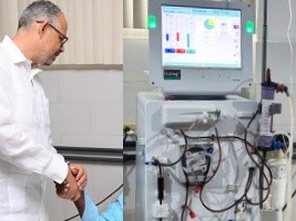 Les Cayes : The Prime Minister visits the dialysis unit of the OFATMA Hospital